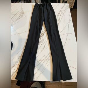 Frankie Shop Black Pants w Slits in Front